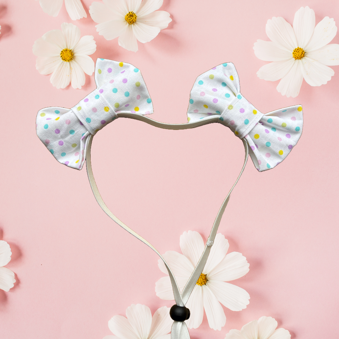 Pastel Polka - Double Bow