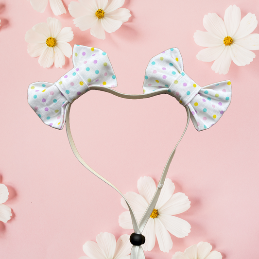 Pastel Polka - Double Bow