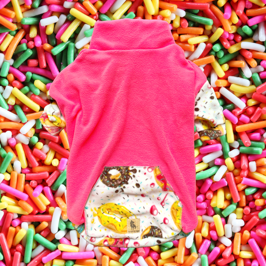 Donut Dreams - Fleece Dog Shirt