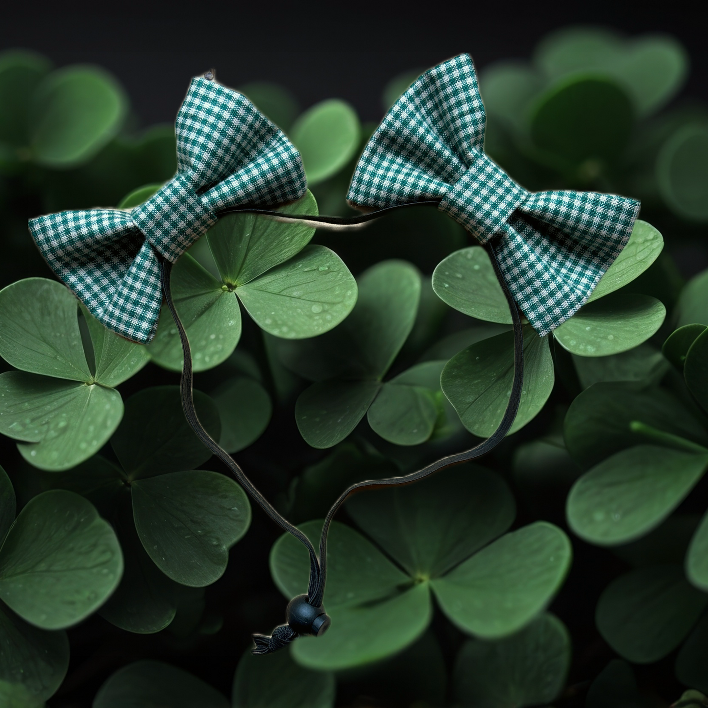 St.Patty’s Plaid - Double Bow