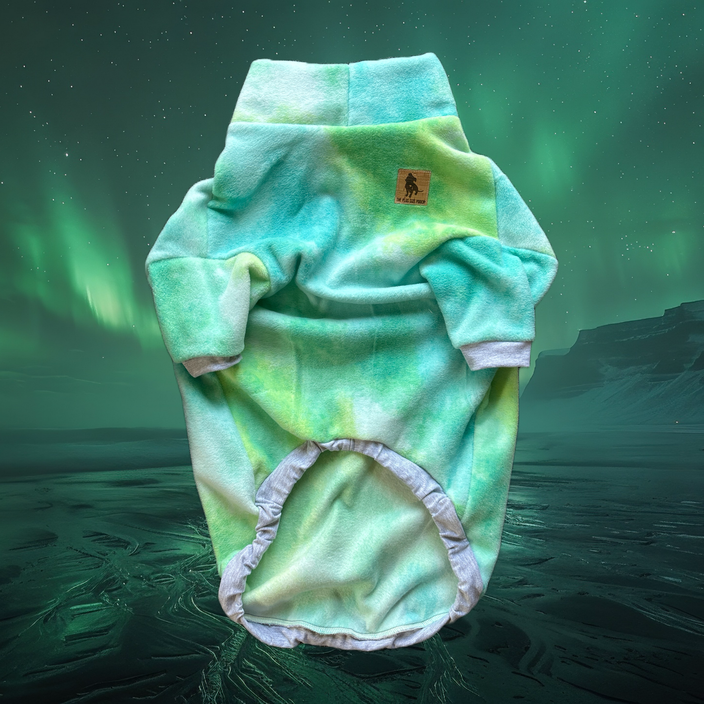 Northern Lights - Fleece Dog Shirt