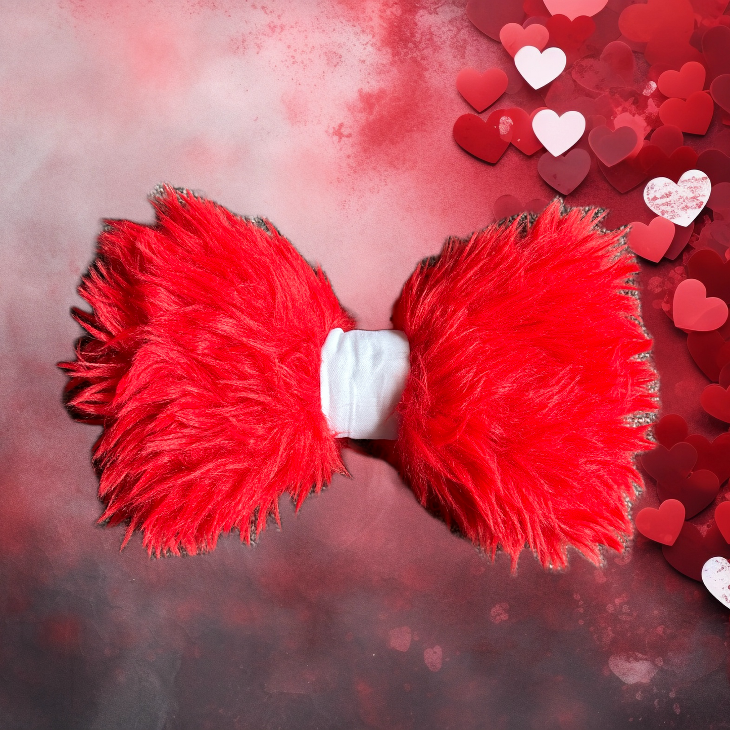 Cuddle Monster  - Oversized Valentine Bow