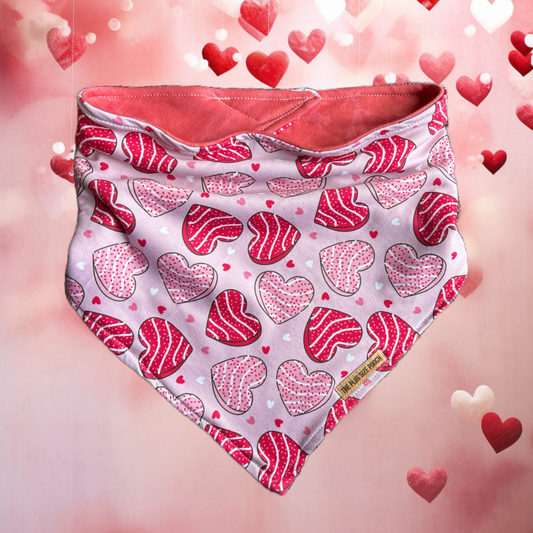 Heart Cakes - Valentine Bandana