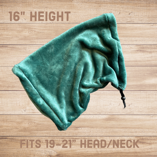 Luxury Fleece Dog Snood - Green