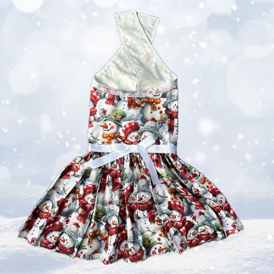 Oh Frosty - Dog Dress