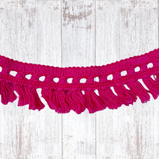 2” Hot Pink Fringe