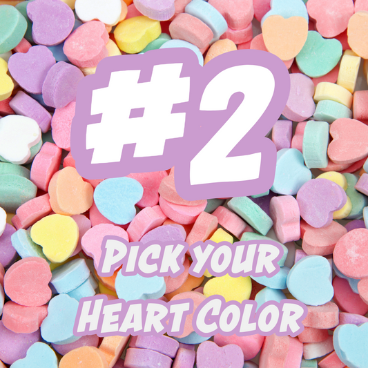 Step 2: Pick your heart color