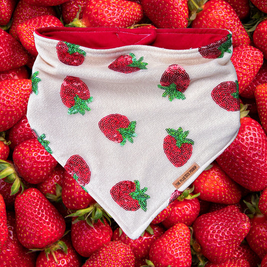 Shining Strawberries - Everyday Stretch Bandana